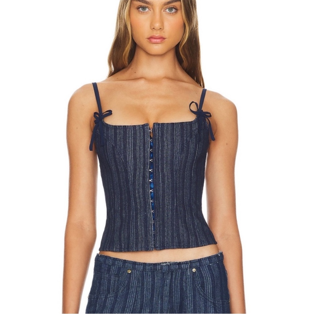 Lioness Charismatic Denim Corset and Jeans